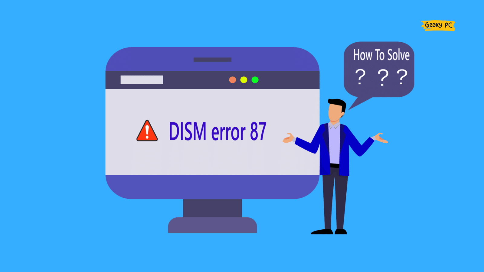 DISM Error 87 on Windows