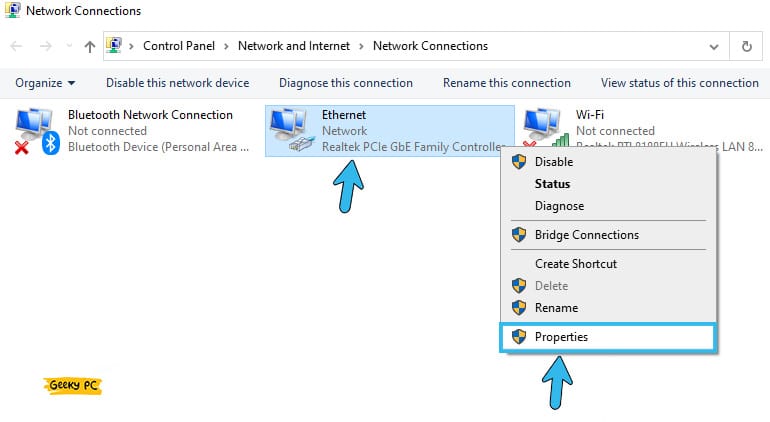 Networking Properties